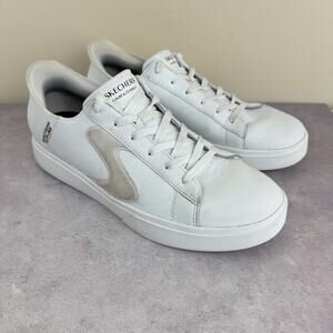 Skechers Eden LX Strando 232448 Men's Sz 13 White Lifestyle Sneakers Shoes READ